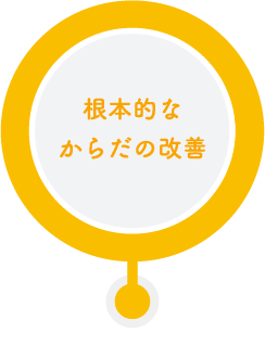 根本的な体の改善